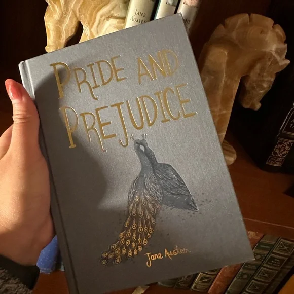 Jane Austen Book Set with Horse Bookends - Picture 2 of 6